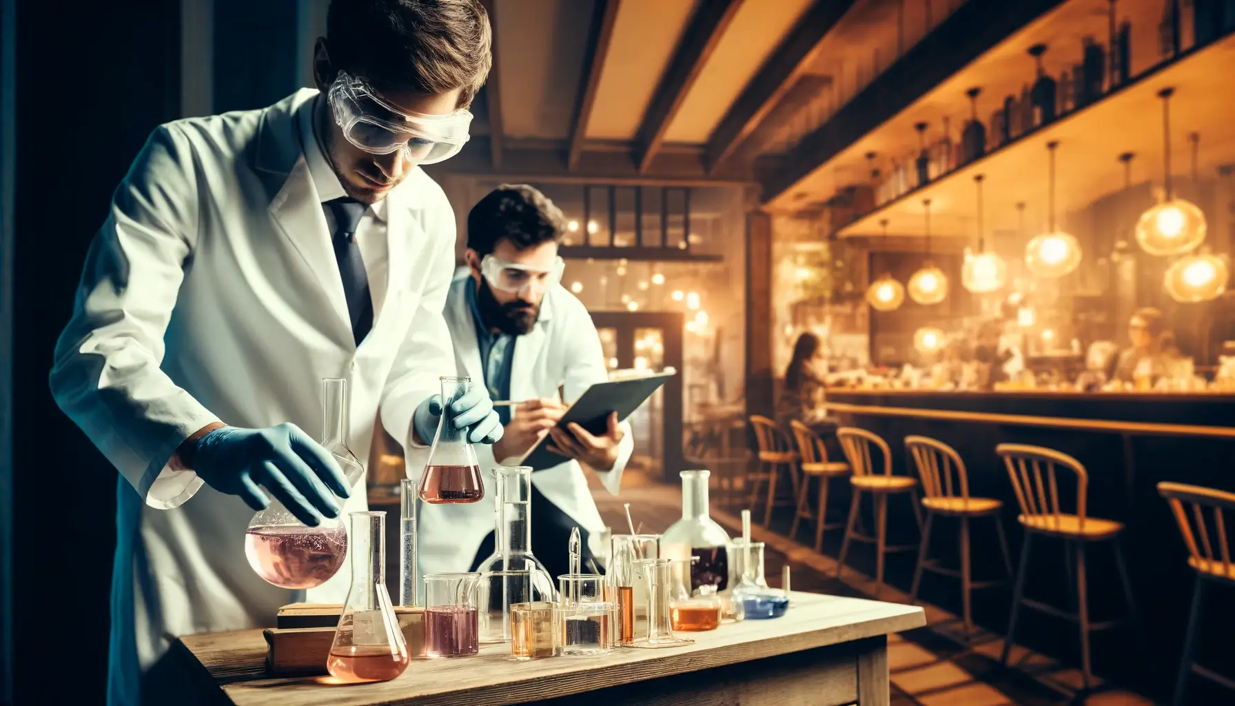 Small business owners running an experiment