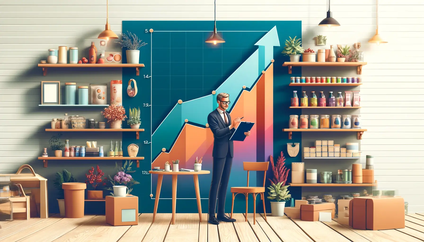 Business owner considering options for improving profitability